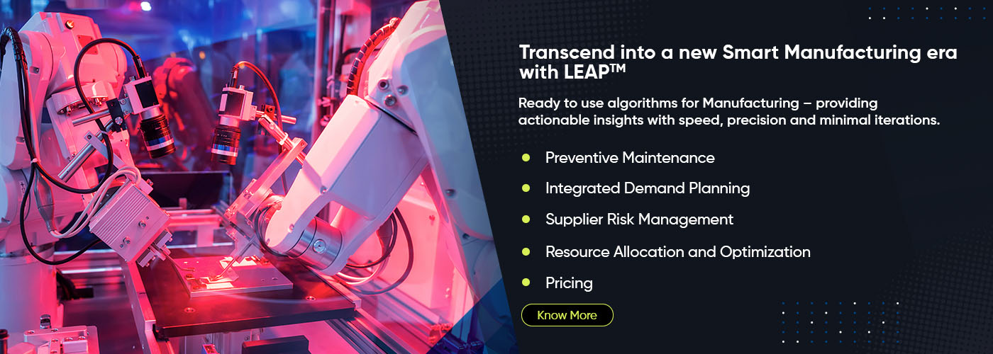 LEAP™ - Ready to use algorithms for Manufecturing